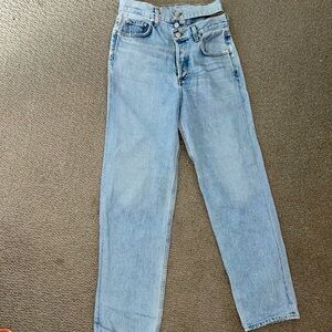 Agolde Light Blue Women Jeans